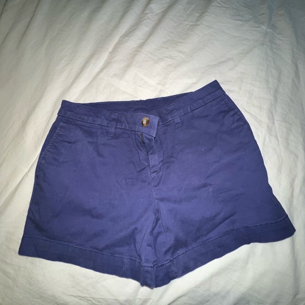 Faded glory blue shorts- size 4
